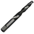 Qualtech Combined Drill and Tap, Series DWT, Imperial, 71614 Thread, Round Shank, HSS, Bright DWT7/16-14DRAP